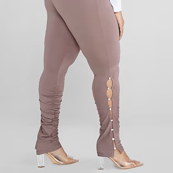 Fashion to Figure Pants - Fashion to Figure Rhinestone Hem Legging NWT Size 3X